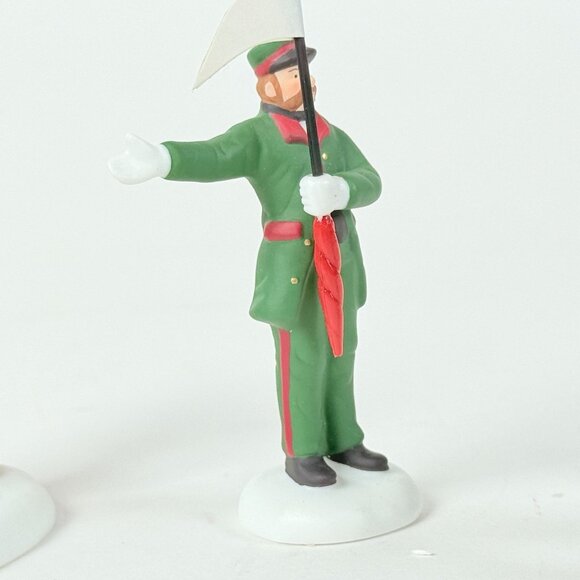 Department 56 Train Station Figures Vintage Collectible Railroad Workers - Picture 6 of 10